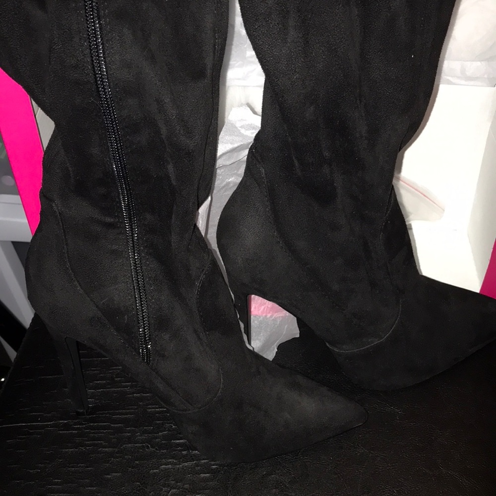 Black boots